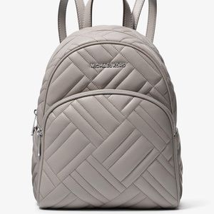 Brand New W TAG Michael Kors Abbey Backpack Grey